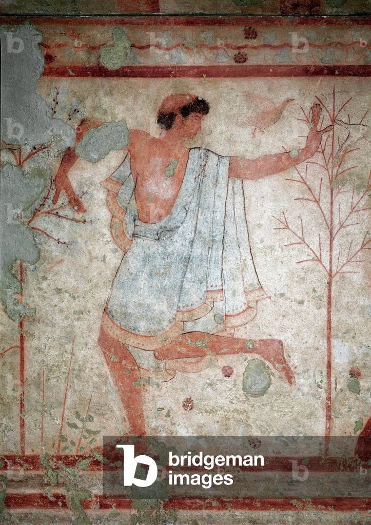 Etruscan Tomb Frescoes Of Dancers