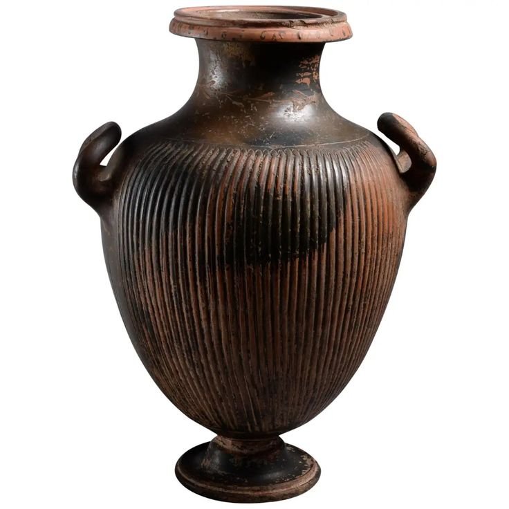 Greek Black-Glaze Pottery Sherds