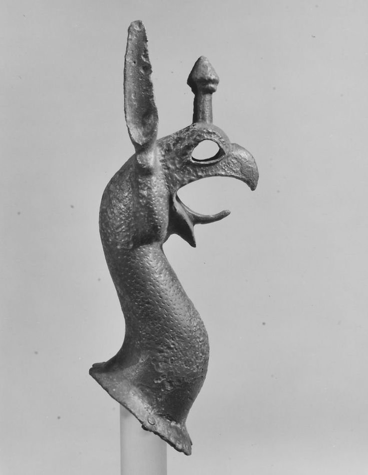 Greek Bronze Griffin Cauldron Attachments