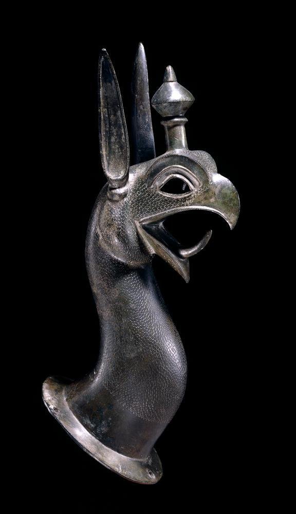 Greek Bronze Griffin Cauldron Attachments