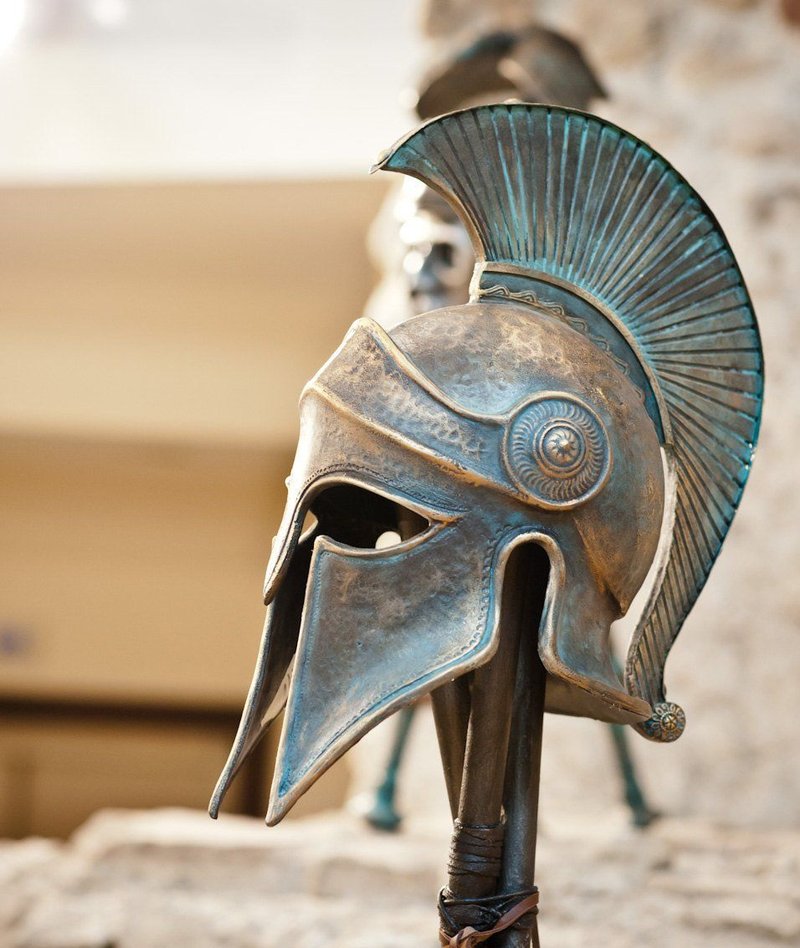 Greek Corinthian Helmet