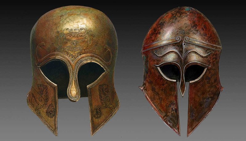 Greek Corinthian Helmet