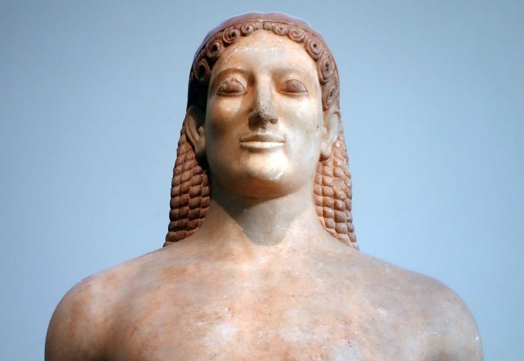 Greek Kouros Statue From Anavysos