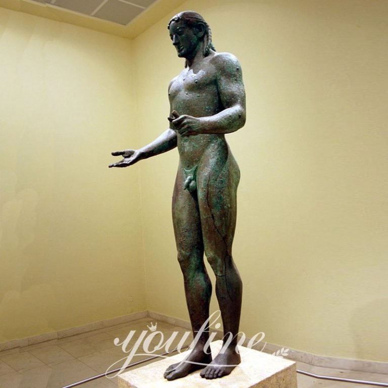 Greek Kouros Statue From Anavysos