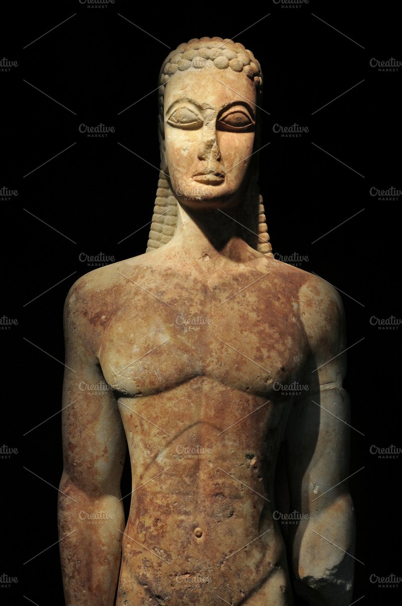 Greek Kouros Statue Replicas