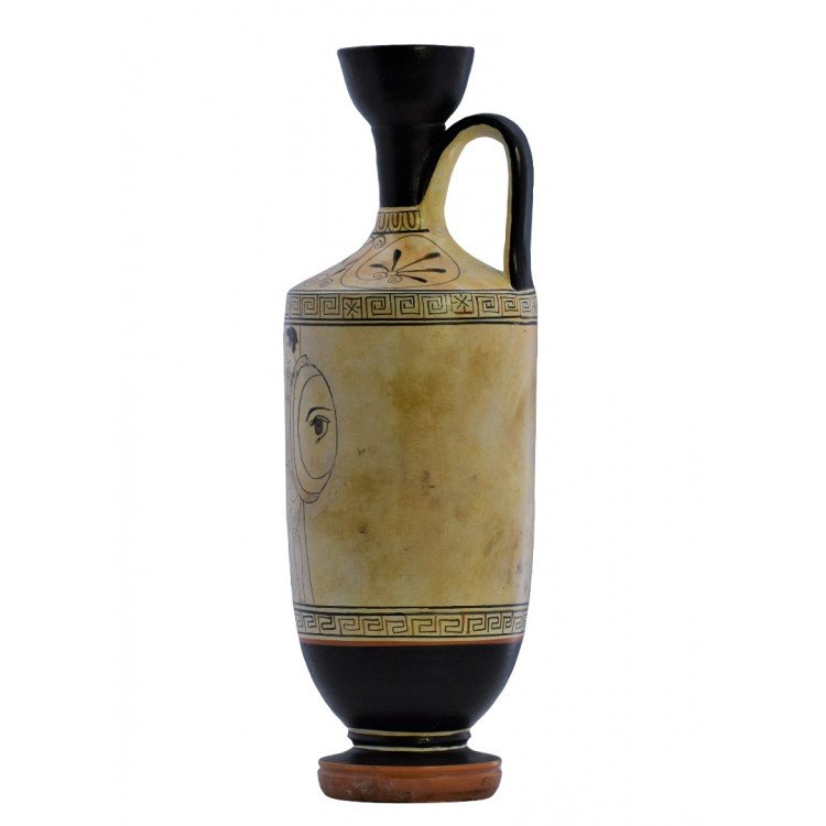 Greek Lekythos Funeral Vase