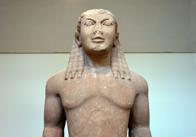 Greek Marble Kouroi Statues