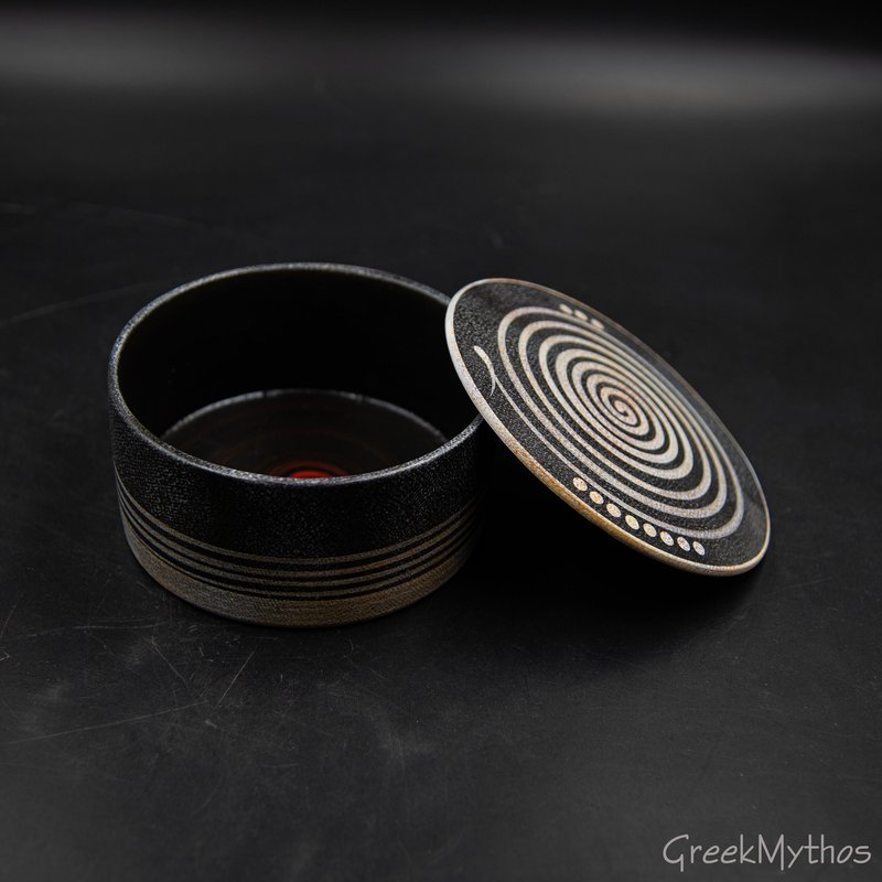 Greek Pyxis Containers With Lid