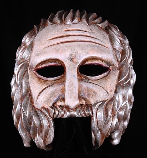 Greek Theater Masks And Costumes