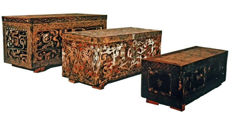 Han Dynasty Lacquer Coffins<span class=
