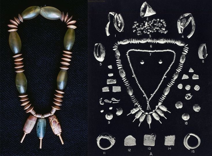 Harappan Jewelry Of Semi-Precious Stones