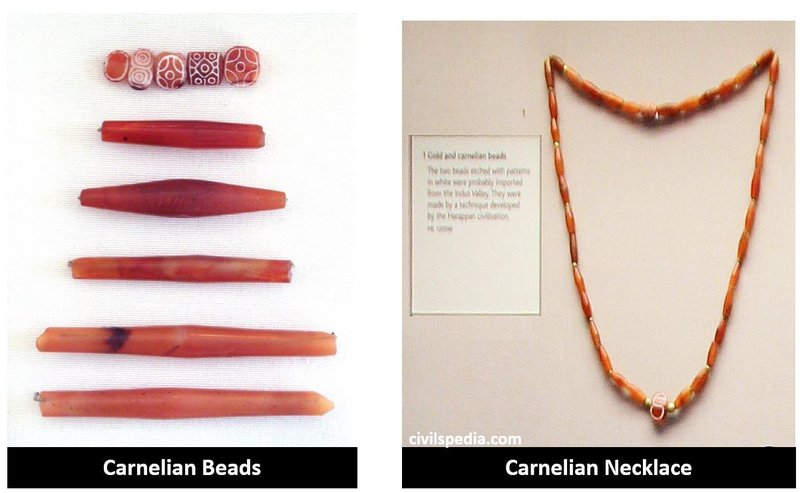 Harappan Jewelry Of Semi-Precious Stones