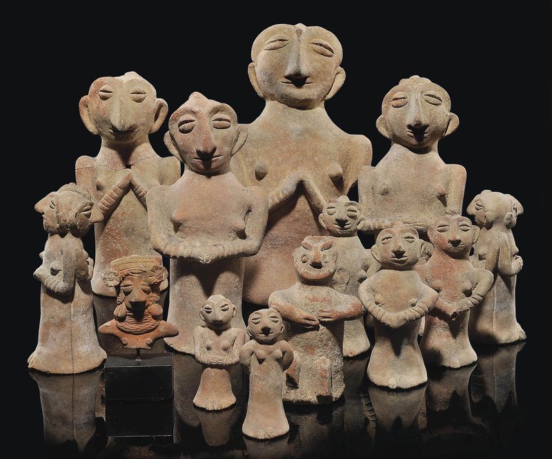 Harappan Pottery And Figurines