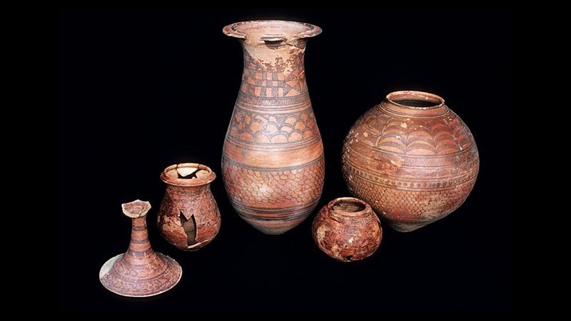 Harappan Pottery And Figurines