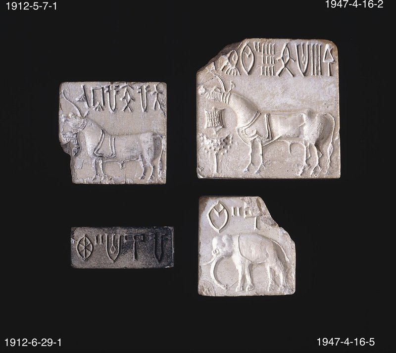 Harappan Seal With Unicorn Motif