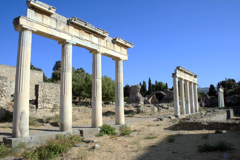 Hellenistic Gymnasium Ruins<span class=