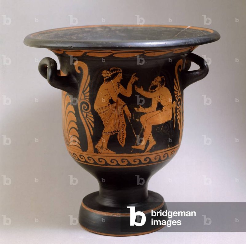 Hellenistic Krater Depicting Dionysus