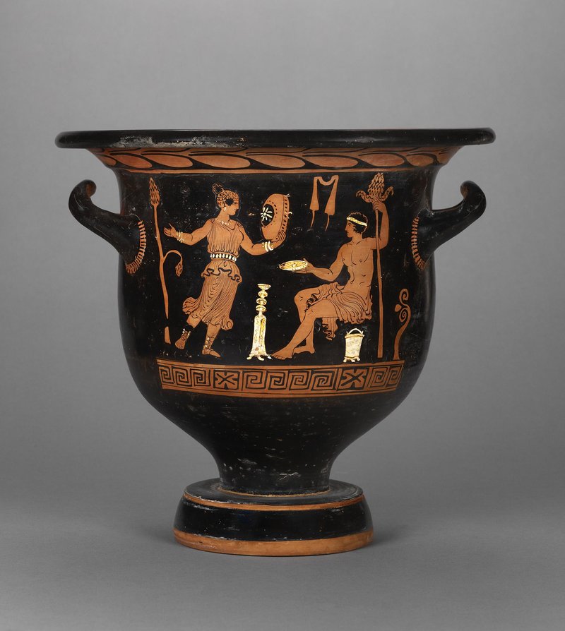 Hellenistic Krater Depicting Dionysus