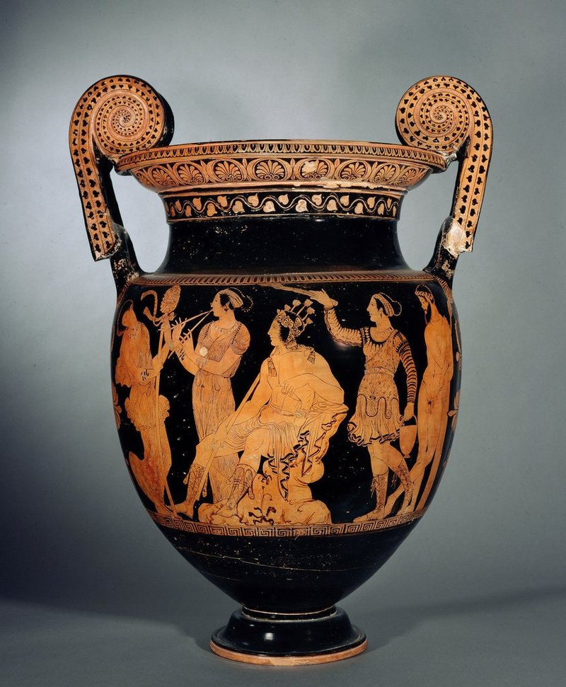 Hellenistic Krater Depicting Dionysus