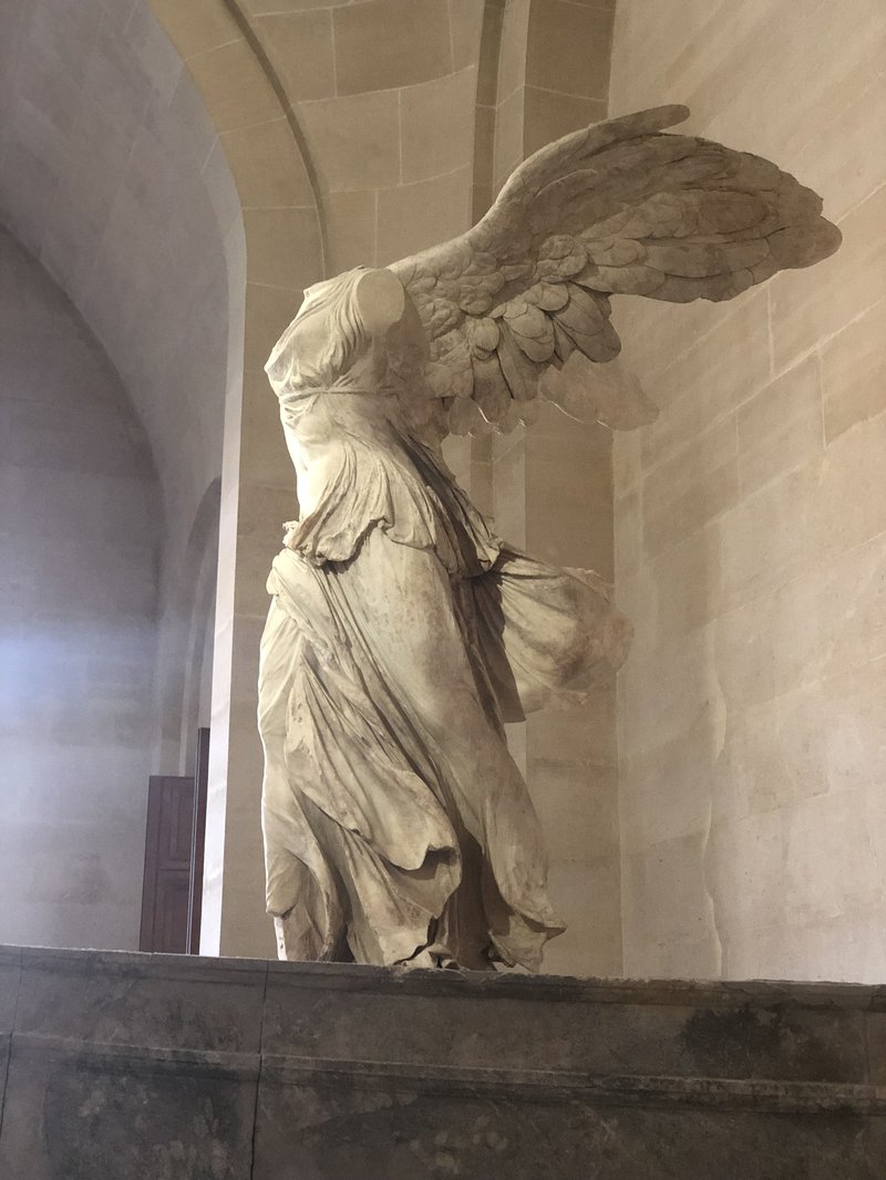 Hellenistic Sculpture Of Nike Of Samothrace