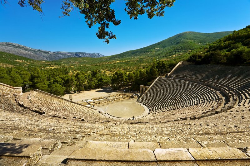 Hellenistic Theater At Epidaurus
