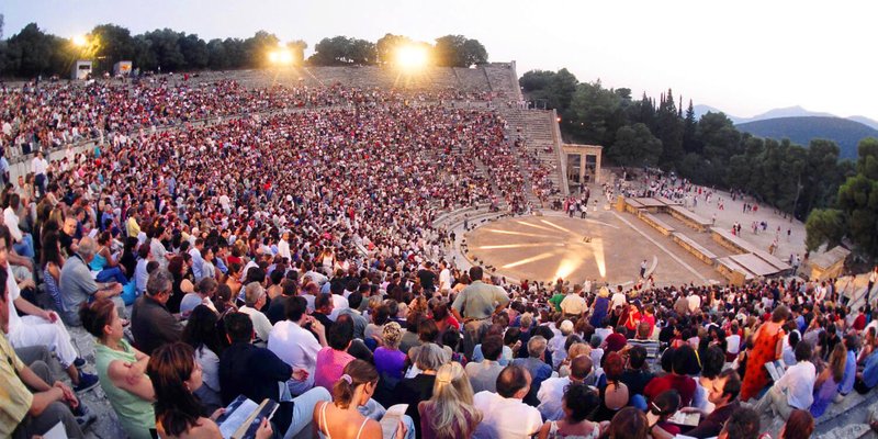 Hellenistic Theater At Epidaurus