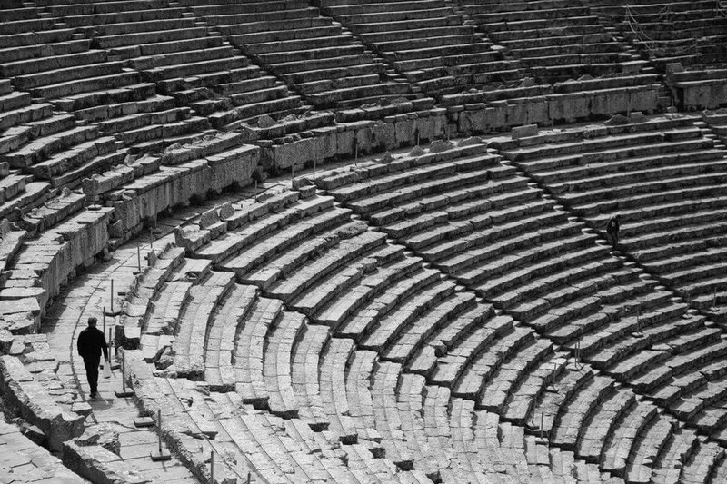 Hellenistic Theater At Epidaurus<span class=