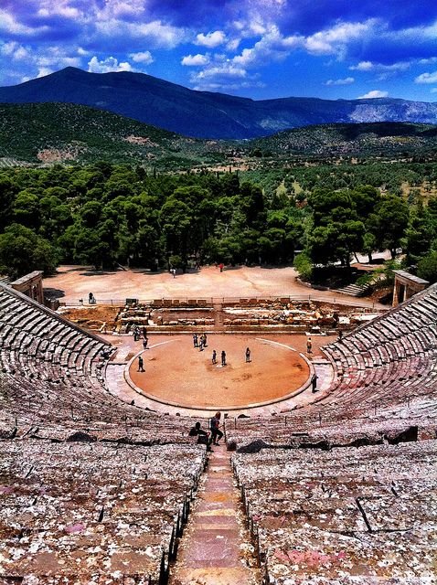 Hellenistic Theater At Epidaurus