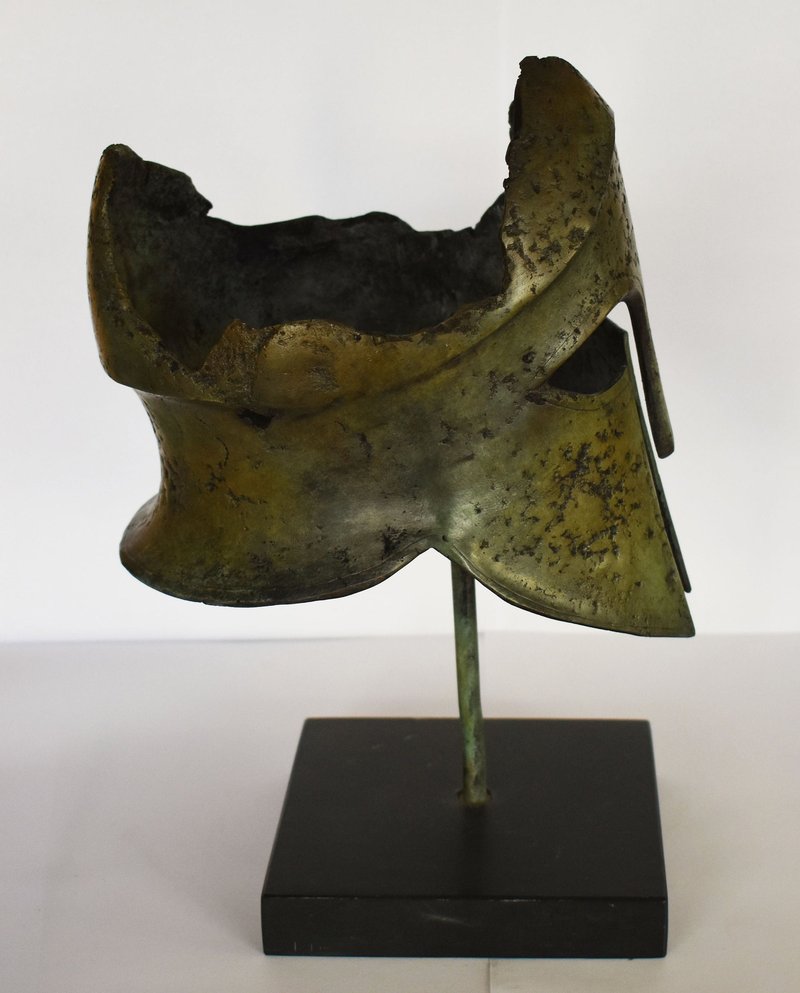 Helmet Of Miltiades At Marathon