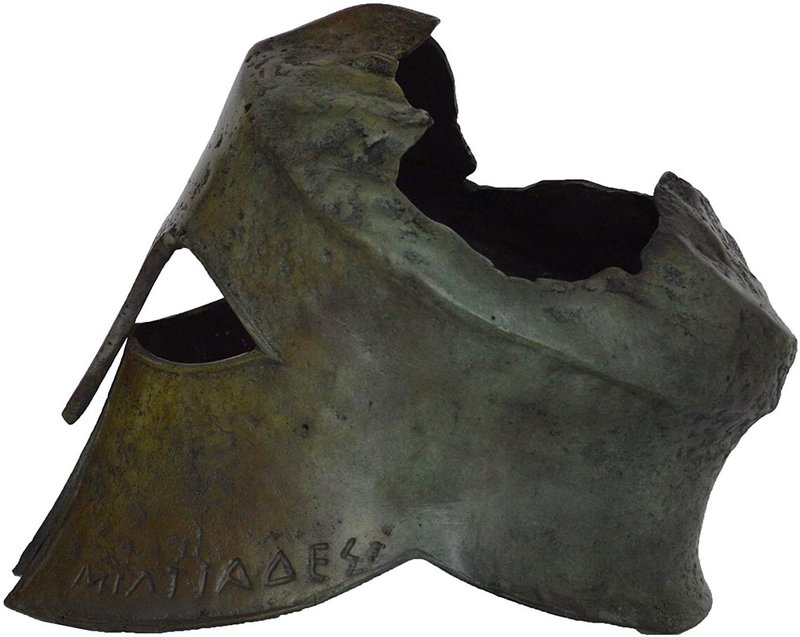 Helmet Of Miltiades At Marathon