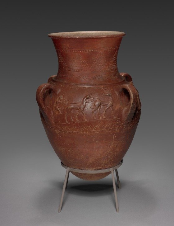 Hittite Lion-Headed Ewer Vessel