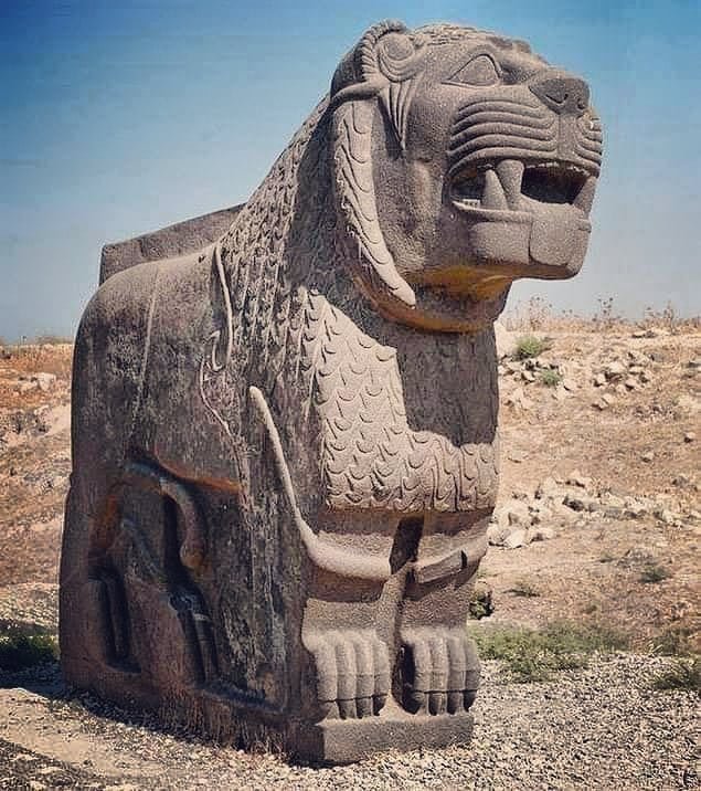 Hittite Lion-Headed Ewer Vessel