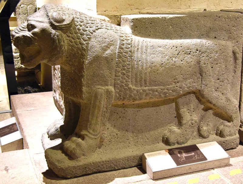 Hittite Lion-Headed Ewer Vessel