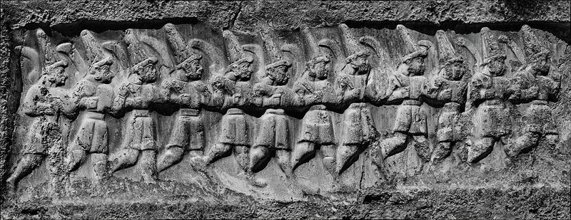 Hittite Rock Carvings At Yazilikaya