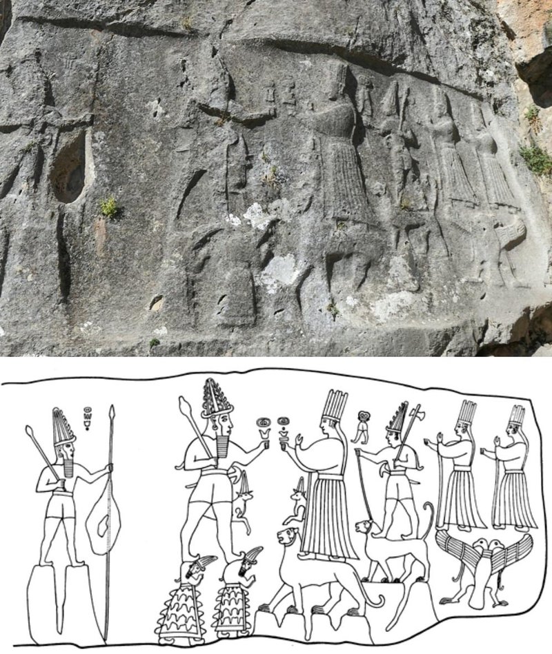 Hittite Storm God Carving