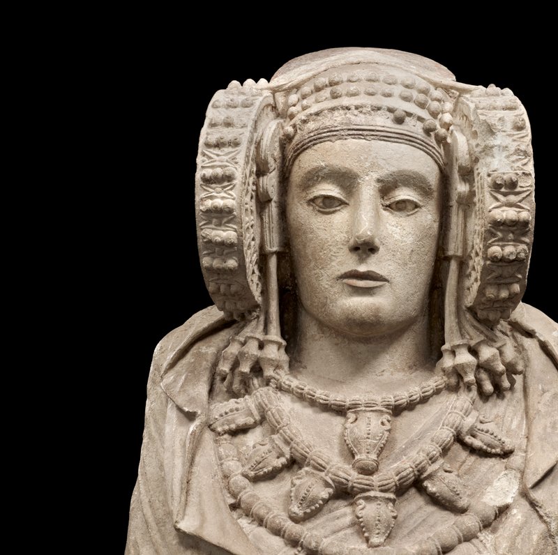 Iberian Warrior Stone Statues<span class=