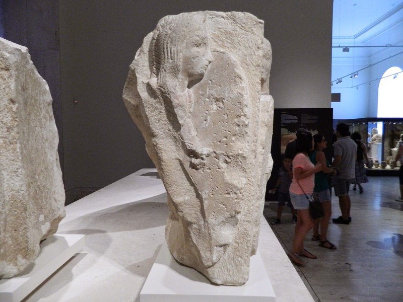 Iberian Warrior Stone Statues
