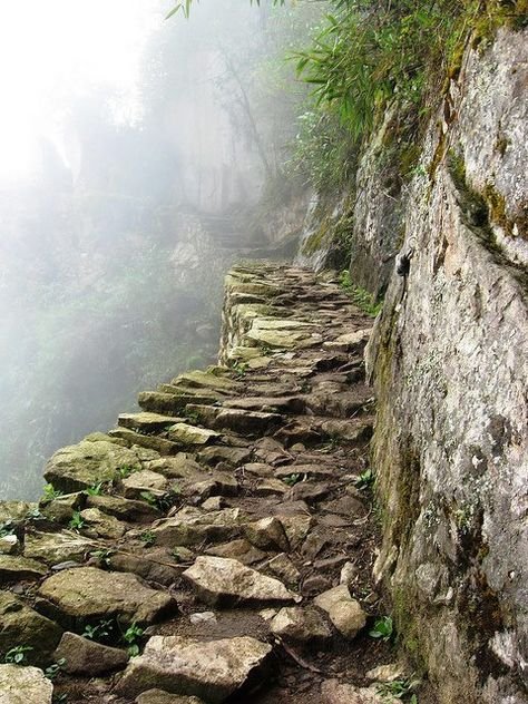 Inca Road Network Map