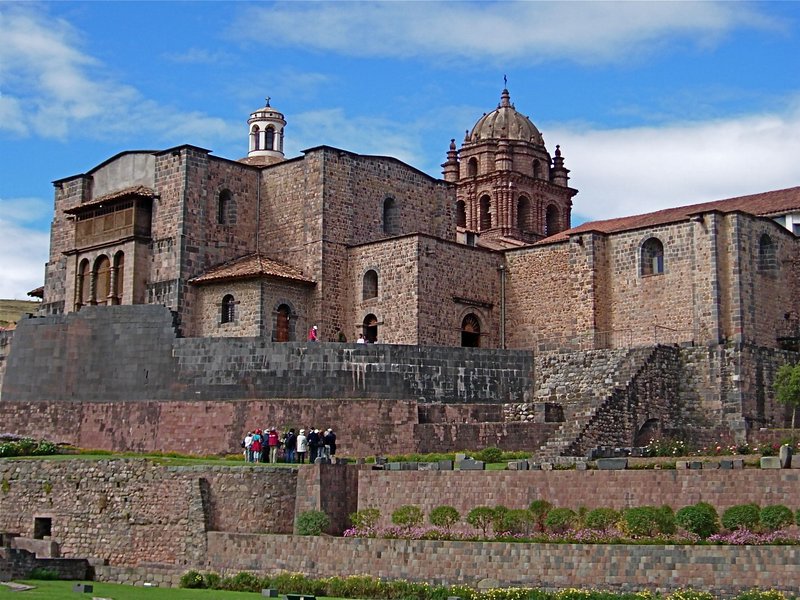 Inca Sun Temple In Coricancha