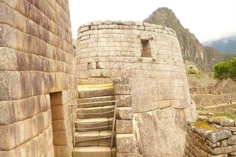 Inca Sun Temple In Coricancha