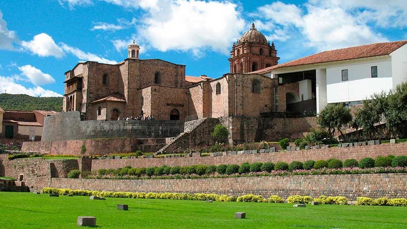 Inca Sun Temple In Coricancha