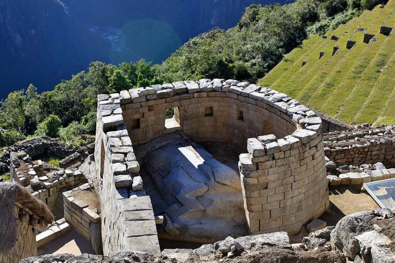 Inca Sun Temple In Coricancha