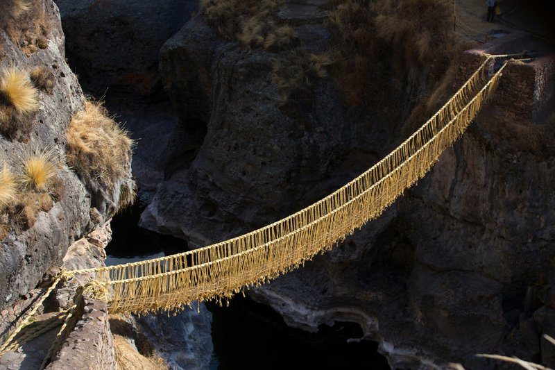 Inca Suspension Bridge Reconstructions