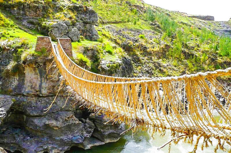 Inca Suspension Bridge Reconstructions
