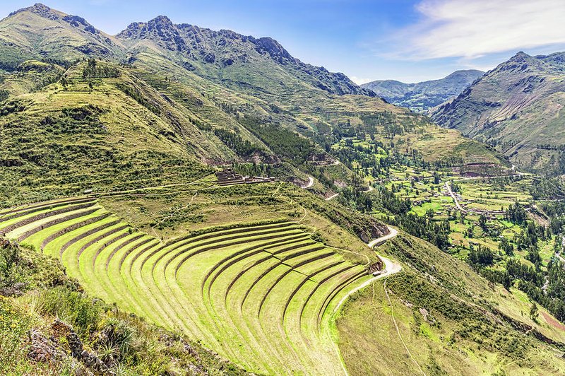 Inca Terraced Farming System
