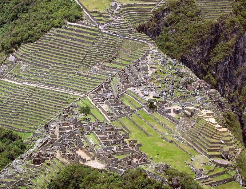 Inca Terraced Farming System