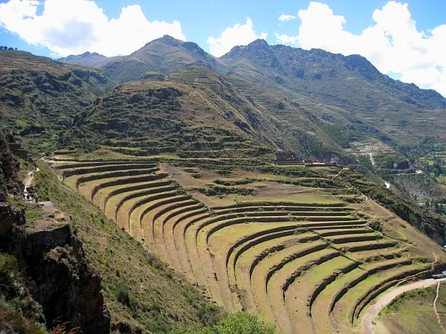 Inca Terraced Farming System