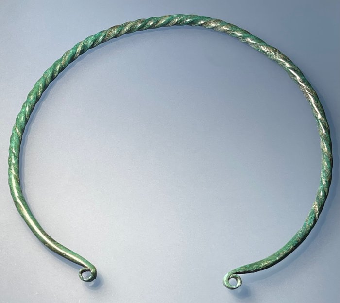 Iron Age Bronze Torque Necklaces