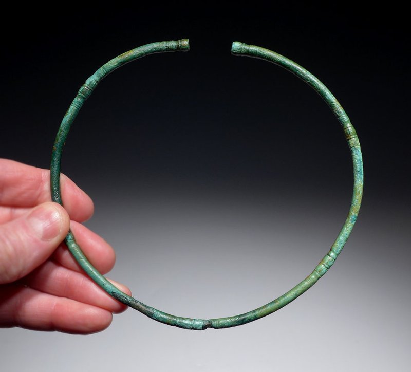 Iron Age Bronze Torque Necklaces