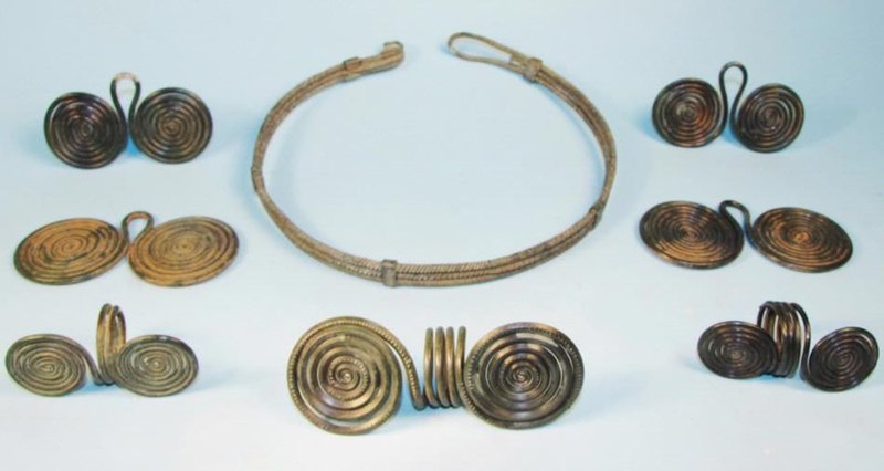 Iron Age Bronze Torque Necklaces